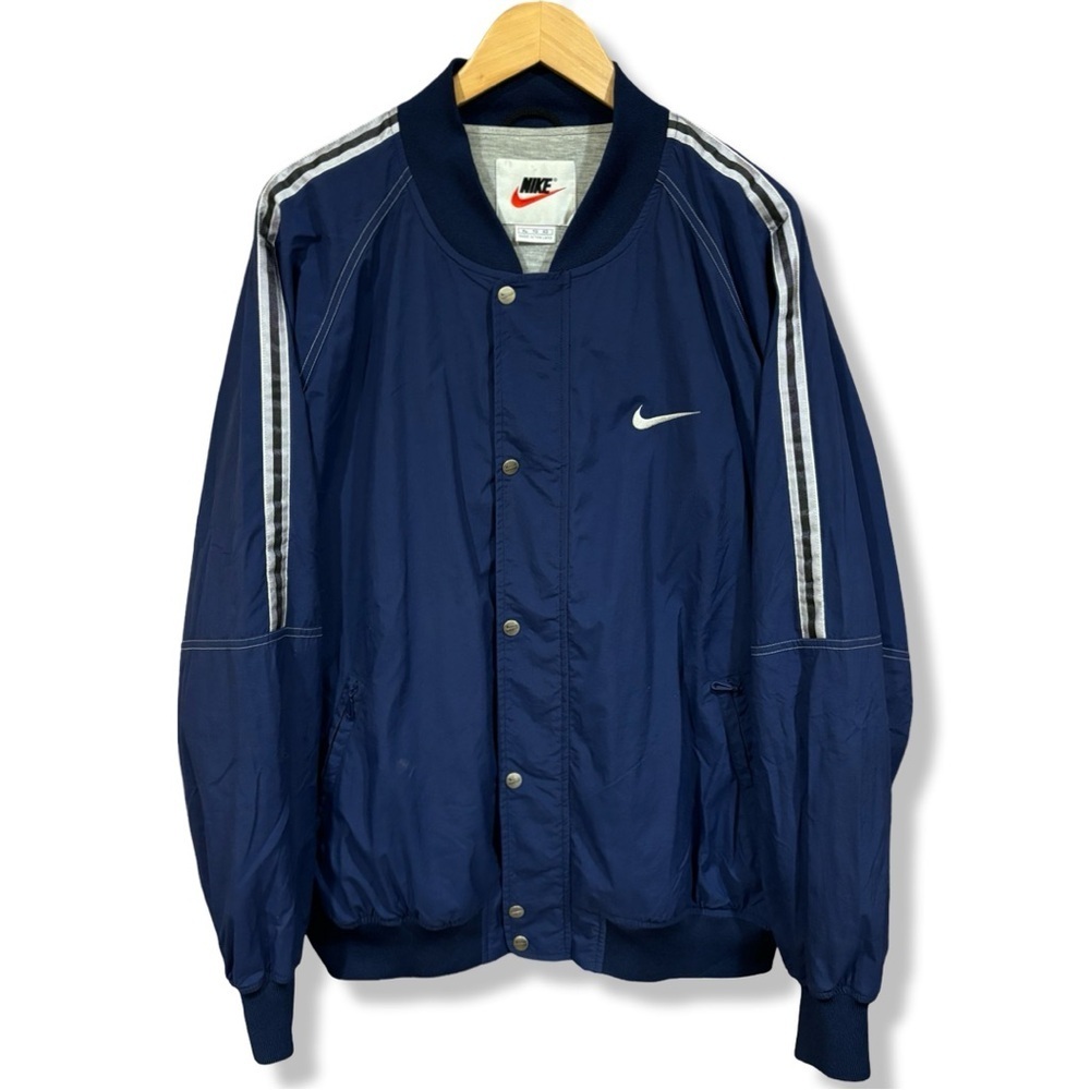 Vintage 90s Nike Bomber Windbreaker Jacket